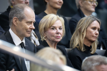 Trauerstaatsakt im Bundestag für Rita Süssmuth in Berlin
