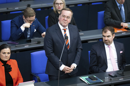 58. Sitzung des Deutschen Bundestages in Berlin