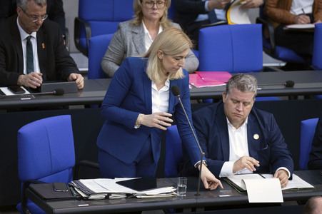 58. Sitzung des Deutschen Bundestages in Berlin