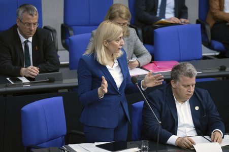 58. Sitzung des Deutschen Bundestages in Berlin