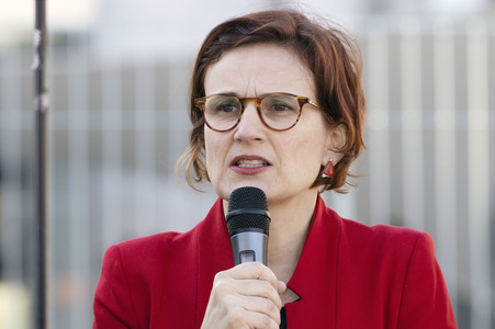 Pressekonferenz zu den geplanten Einschnitten bei der Energie- und Wärmewende in Berlin