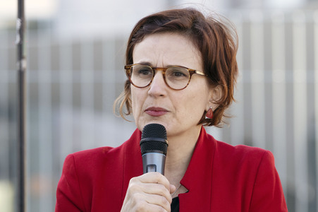 Pressekonferenz zu den geplanten Einschnitten bei der Energie- und Wärmewende in Berlin