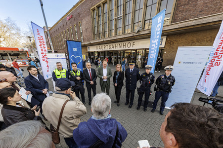 Vorstellung der SiBu-Streifen in Düsseldorf