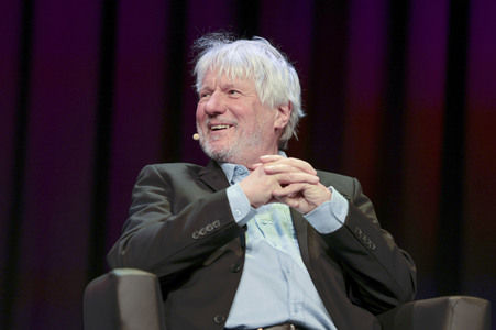 Jürgen Becker, Moritz Netenjakob, Susanne Pätzold und Michael Mittermeier auf der lit.Cologne 2026