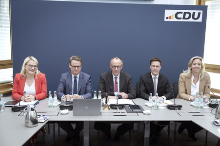 Gremiensitzungen der CDU in Berlin