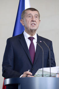 Empfang des Ministerpräsidenten der Tschechischen Republik in Berlin