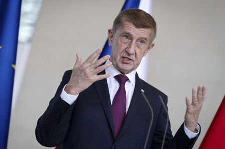 Empfang des Ministerpräsidenten der Tschechischen Republik in Berlin