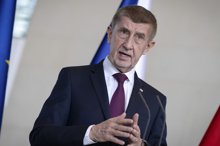 Empfang des Ministerpräsidenten der Tschechischen Republik in Berlin