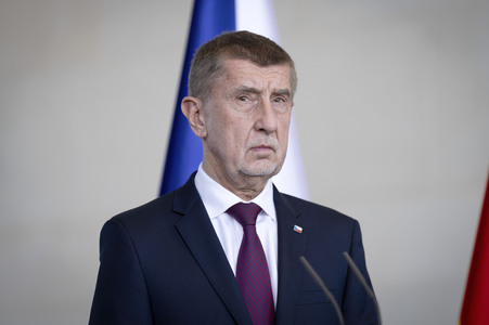 Empfang des Ministerpräsidenten der Tschechischen Republik in Berlin