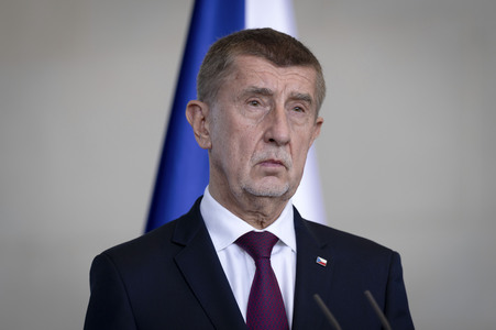 Empfang des Ministerpräsidenten der Tschechischen Republik in Berlin