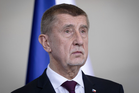 Empfang des Ministerpräsidenten der Tschechischen Republik in Berlin