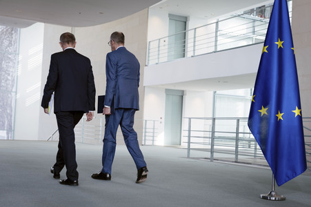 Empfang des Ministerpräsidenten der Tschechischen Republik in Berlin