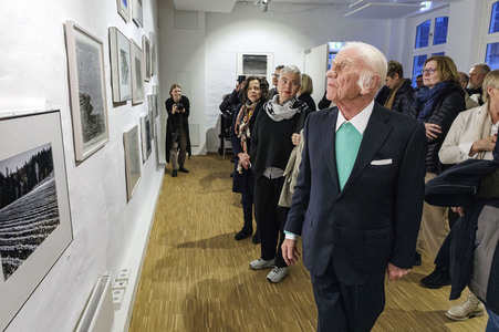Ausstellungsröffnung 'Licht im Blick - Fotografie im Werk von Heinz Mack' in Düsseldorf