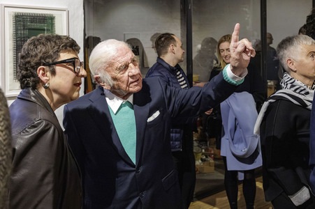 Ausstellungsröffnung 'Licht im Blick - Fotografie im Werk von Heinz Mack' in Düsseldorf