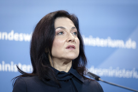 Pressestatement vom Katherina Reiche in Berlin