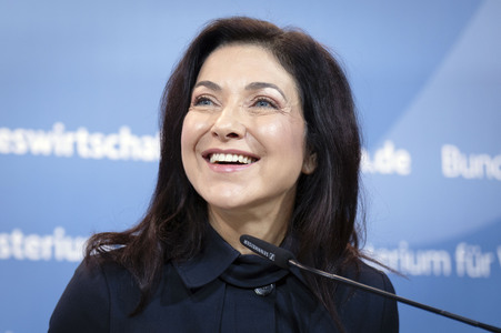 Pressestatement vom Katherina Reiche in Berlin