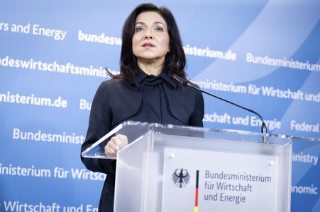 Pressestatement vom Katherina Reiche in Berlin