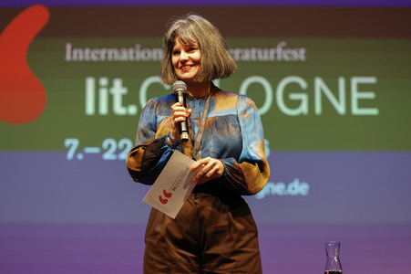 Annette Frier und Michael Kessler auf der lit.Cologne 2026