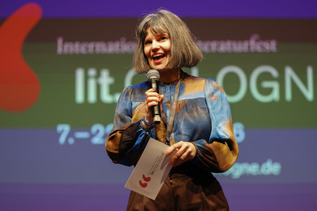Annette Frier und Michael Kessler auf der lit.Cologne 2026