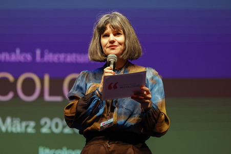 Annette Frier und Michael Kessler auf der lit.Cologne 2026
