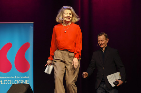 Annette Frier und Michael Kessler auf der lit.Cologne 2026