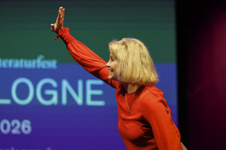 Annette Frier und Michael Kessler auf der lit.Cologne 2026
