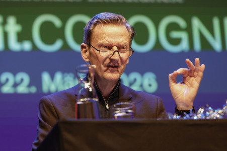 Annette Frier und Michael Kessler auf der lit.Cologne 2026