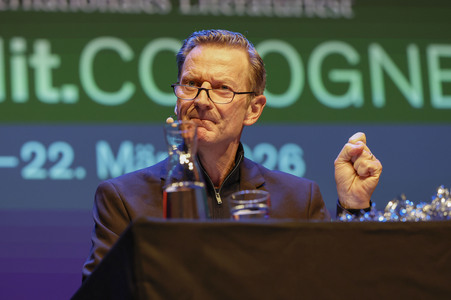 Annette Frier und Michael Kessler auf der lit.Cologne 2026