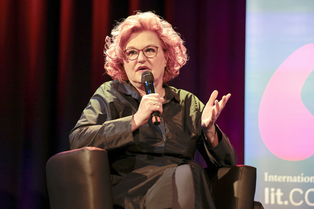Sabine Rückert und Dietmar Bär auf der lit.Cologne 2026
