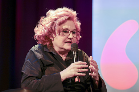 Sabine Rückert und Dietmar Bär auf der lit.Cologne 2026