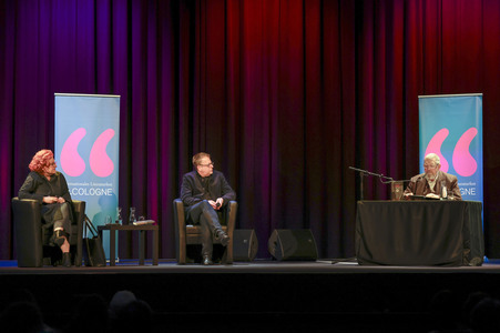 Sabine Rückert und Dietmar Bär auf der lit.Cologne 2026
