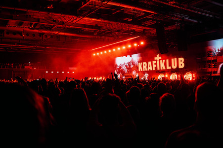 Konzert von Kraftklub in Erfurt