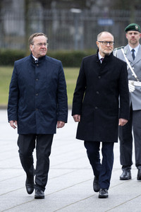 Antrittsbesuch des Verteidigungsministers von Lettland in Berlin