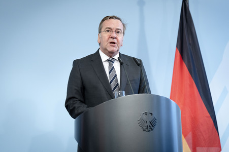 Antrittsbesuch des Verteidigungsministers von Lettland in Berlin