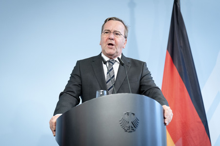 Antrittsbesuch des Verteidigungsministers von Lettland in Berlin