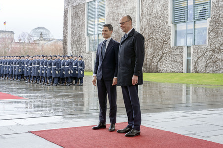 Empfang des Ministerpräsidenten der Niederlande in Berlin
