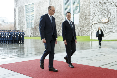 Empfang des Ministerpräsidenten der Niederlande in Berlin