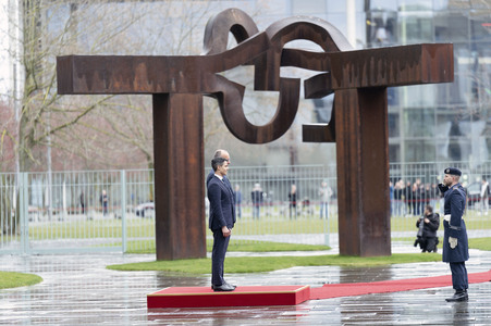 Empfang des Ministerpräsidenten der Niederlande in Berlin