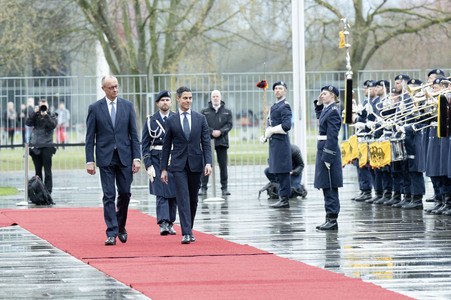 Empfang des Ministerpräsidenten der Niederlande in Berlin