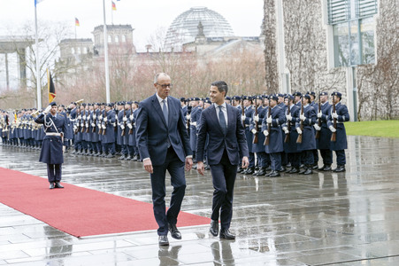 Empfang des Ministerpräsidenten der Niederlande in Berlin