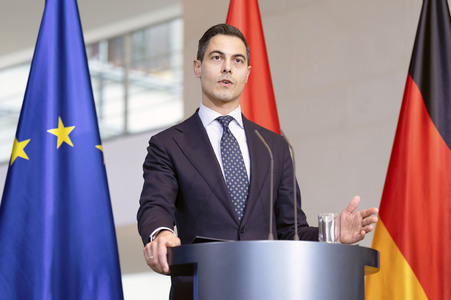 Empfang des Ministerpräsidenten der Niederlande in Berlin