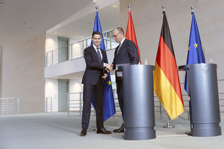 Empfang des Ministerpräsidenten der Niederlande in Berlin