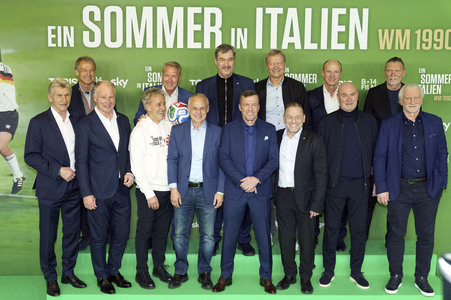Filmpremiere 'Ein Sommer in Italien - WM 1990' in München