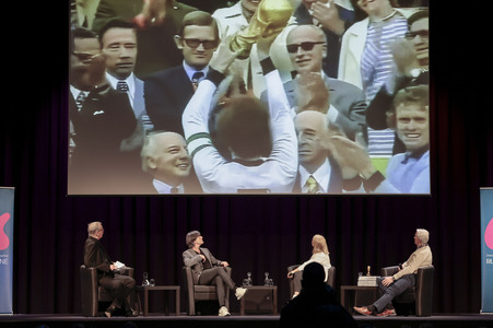 Joachim Löw, Renate Lingor und Rainer Bonhof auf der lit.Cologne 2026