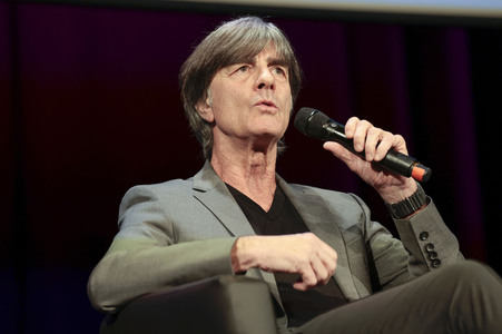 Joachim Löw, Renate Lingor und Rainer Bonhof auf der lit.Cologne 2026