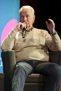 Joachim Löw, Renate Lingor und Rainer Bonhof auf der lit.Cologne 2026