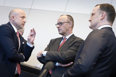 Fraktionssitzung der CDU/CSU-Bundestagsfraktion in Berlin