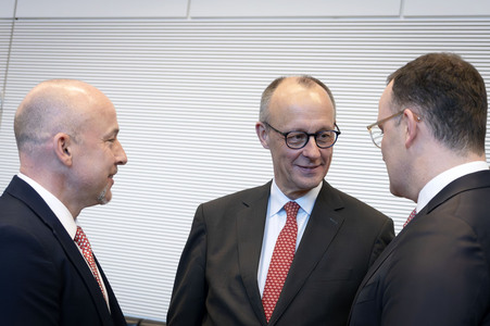 Fraktionssitzung der CDU/CSU-Bundestagsfraktion in Berlin