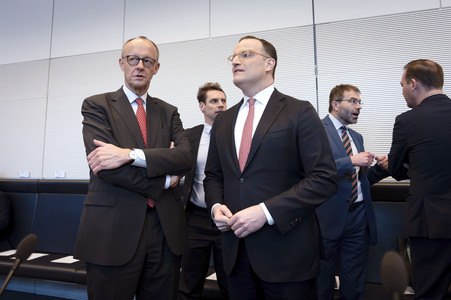 Fraktionssitzung der CDU/CSU-Bundestagsfraktion in Berlin