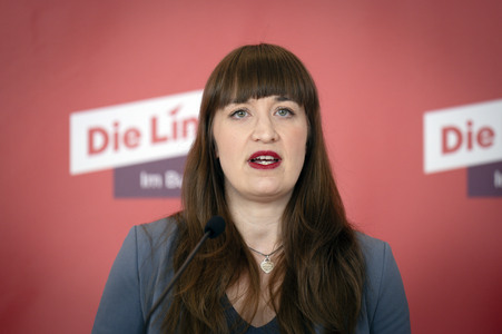 Fraktionssitzung der Bundestagsfraktion der Partei Die Linke in Berlin